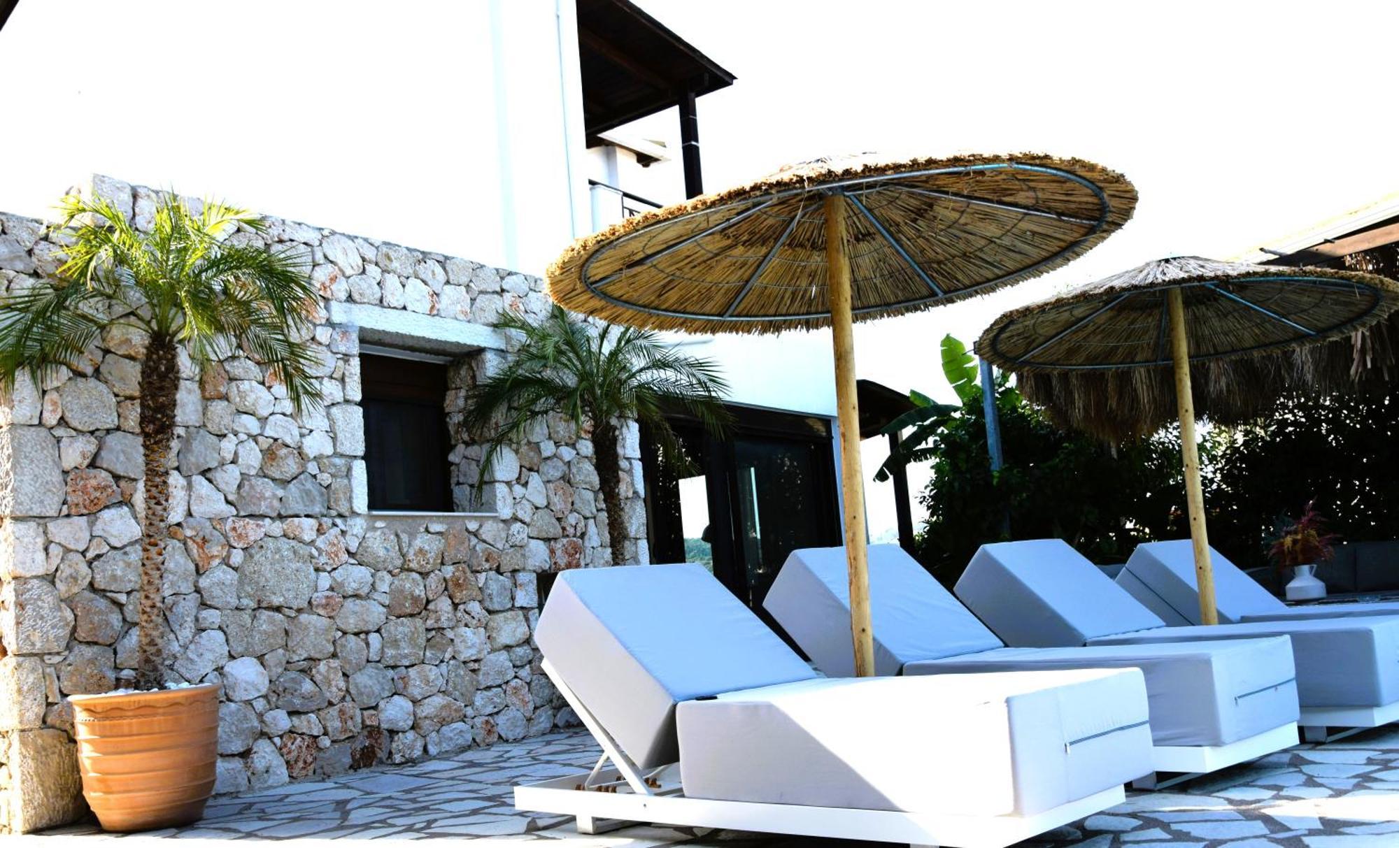Luxury Villa Athina Nikiana Bagian luar foto