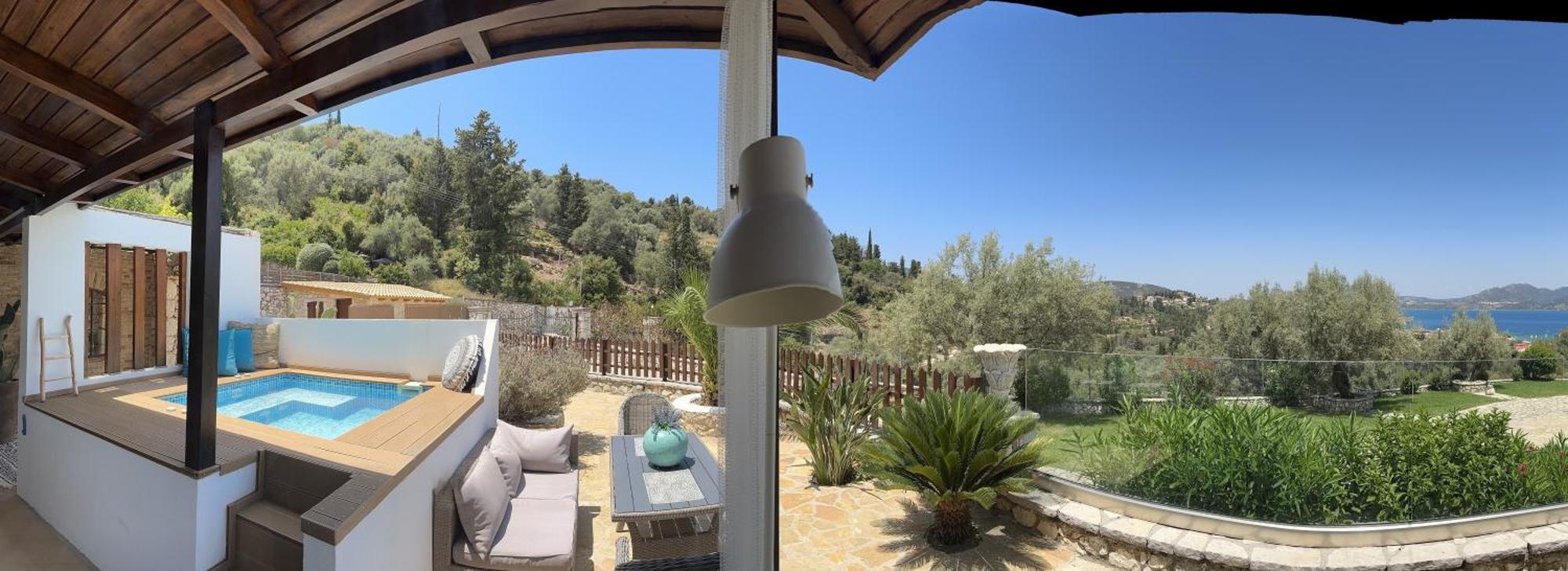 Luxury Villa Athina Nikiana Bagian luar foto